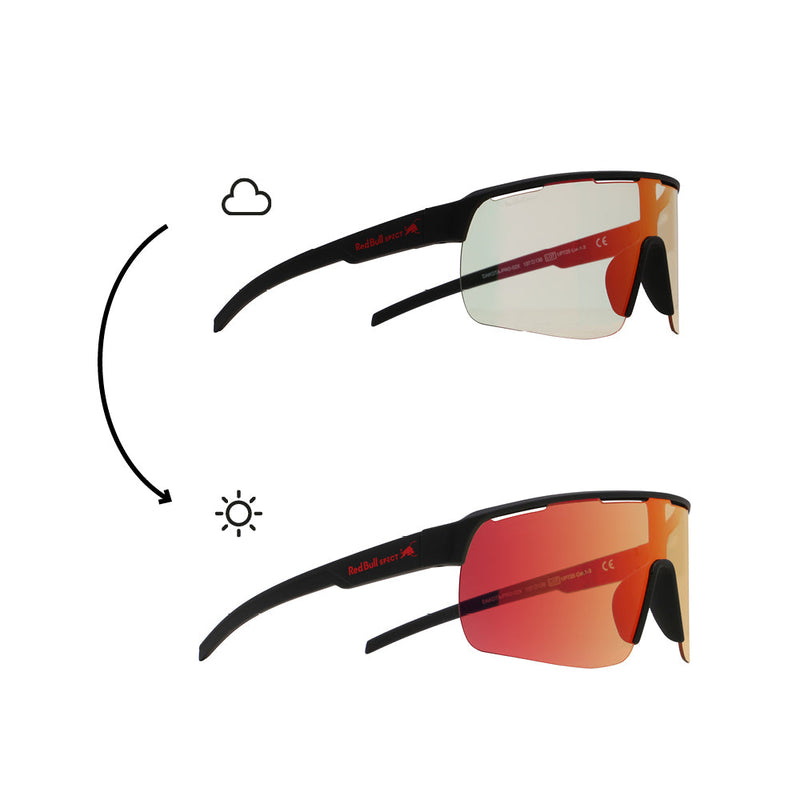 Load image into Gallery viewer, Red Bull Unisex Spect Dakota Pro Sunglasses Photochromic with Red Mirror DAKOTA-PRO-02X
