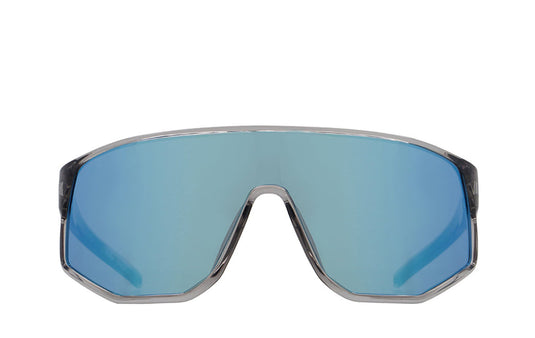 Red Bull Unisex Spect Dash Sunglasses Clear Smoke with Blue Mirror DASH-010
