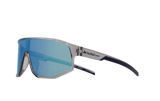 Red Bull Unisex Spect Dash Sunglasses Clear Smoke with Blue Mirror DASH-010