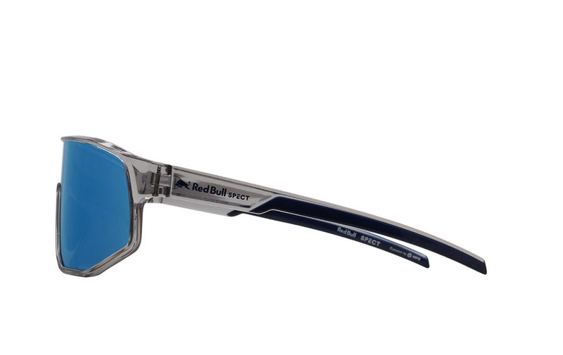 Load image into Gallery viewer, Red Bull Unisex Spect Dash Sunglasses Clear Smoke with Blue Mirror DASH-010
