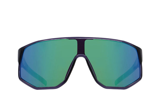 Red Bull Unisex Spect Dash Sunglasses Purple-Mint with Green-Purple Mirror DASH-011