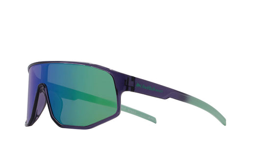 Red Bull Unisex Spect Dash Sunglasses Purple-Mint with Green-Purple Mirror DASH-011