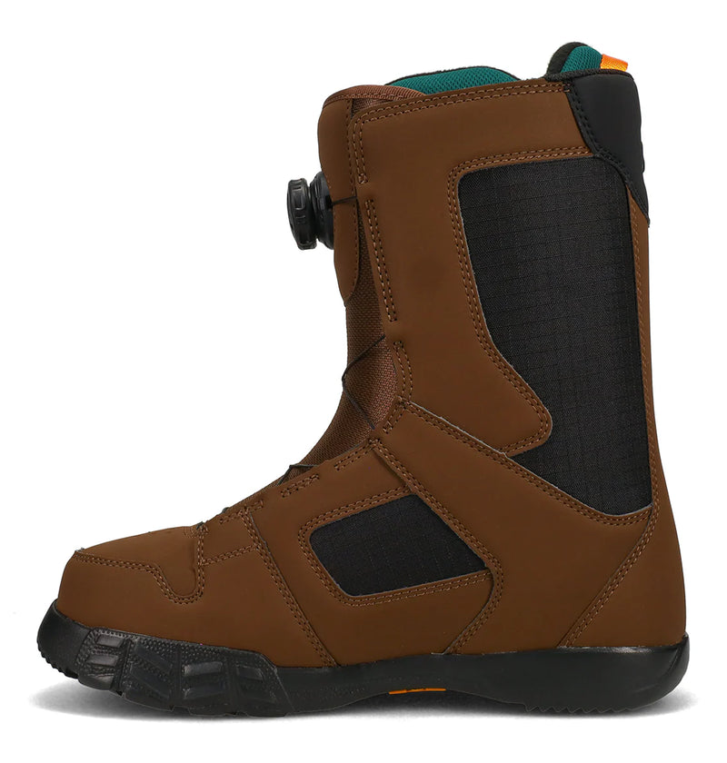Load image into Gallery viewer, DC Men&#39;s Phase BOA® Snowboard Boots Brown/Black/Teal ADY0100078-200
