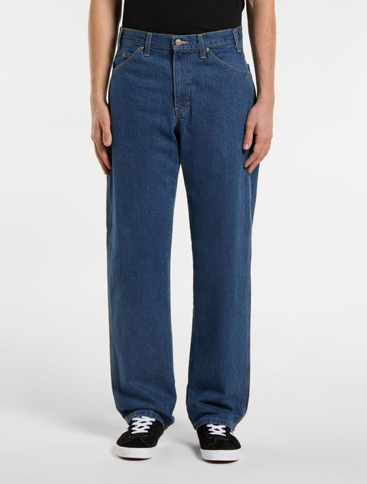 Dickies Men's Relaxed Utility Pants Indigo Blue DK001993C7K1