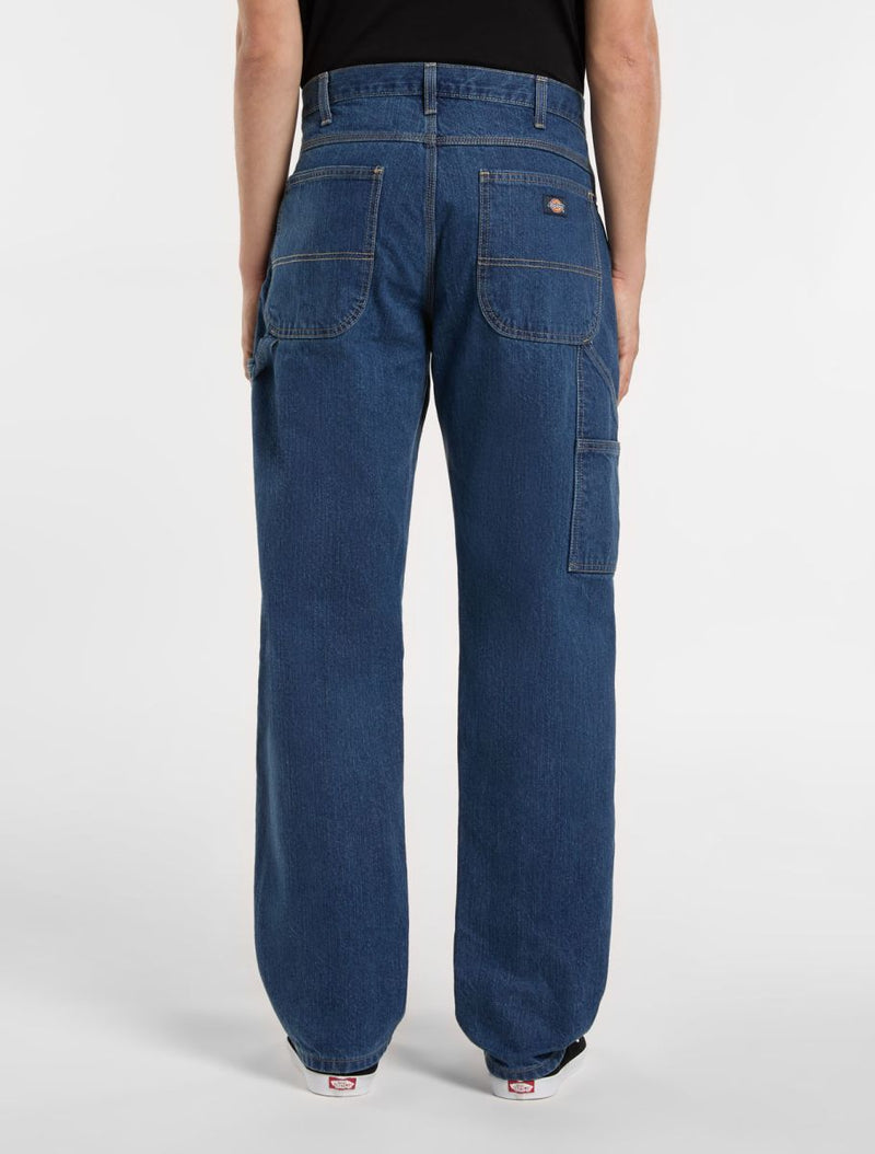 Load image into Gallery viewer, Dickies Men&#39;s Relaxed Utility Pants Indigo Blue DK001993C7K1
