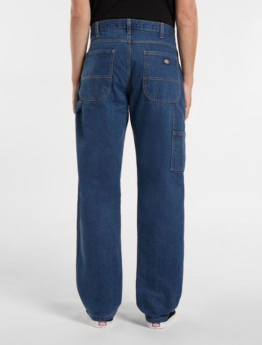Dickies Men's Relaxed Utility Pants Indigo Blue DK001993C7K1