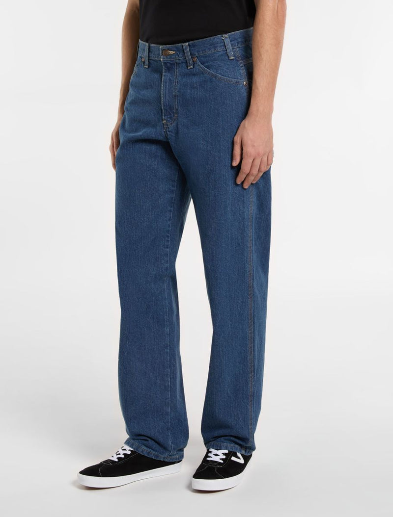 Load image into Gallery viewer, Dickies Men&#39;s Relaxed Utility Pants Indigo Blue DK001993C7K1
