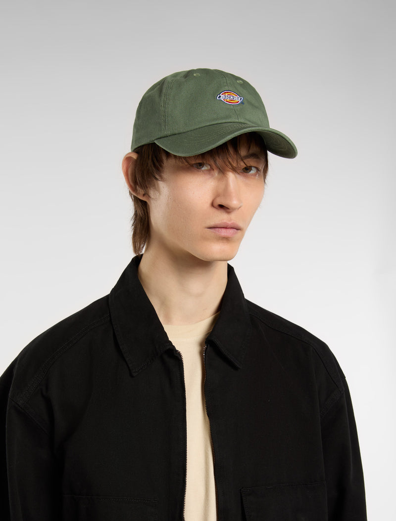 Load image into Gallery viewer, Dickies Unisex Hardwick Baseball Cap Olive Green DK0A4TKVL191
