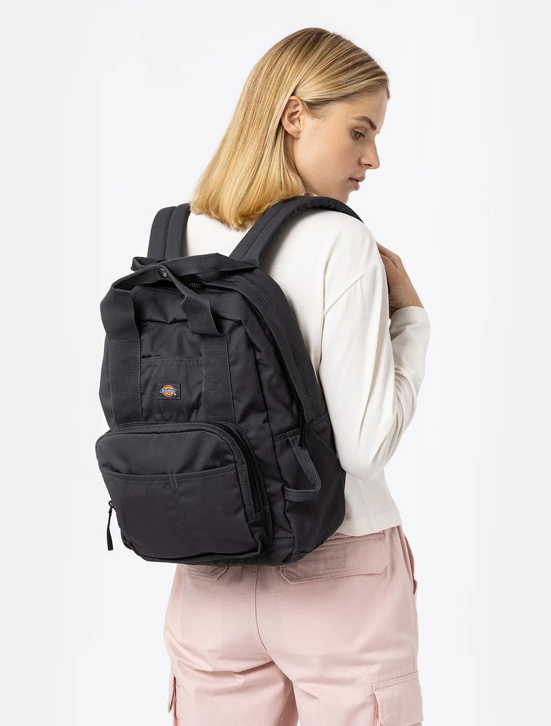 Load image into Gallery viewer, Dickies Unisex Lisbon Backpack Charcoal Grey DK0A4X7FCH0
