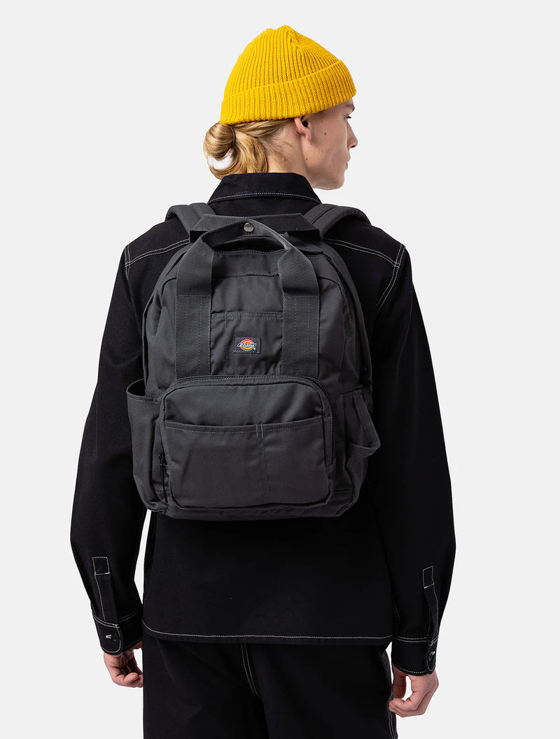 Load image into Gallery viewer, Dickies Unisex Lisbon Backpack Charcoal Grey DK0A4X7FCH0
