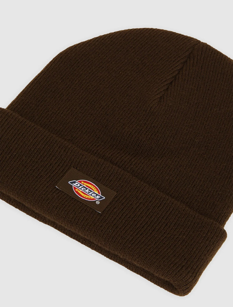 Load image into Gallery viewer, Dickies Unisex Gibsland Beanie Dark Brown DK0A4X7K0DB
