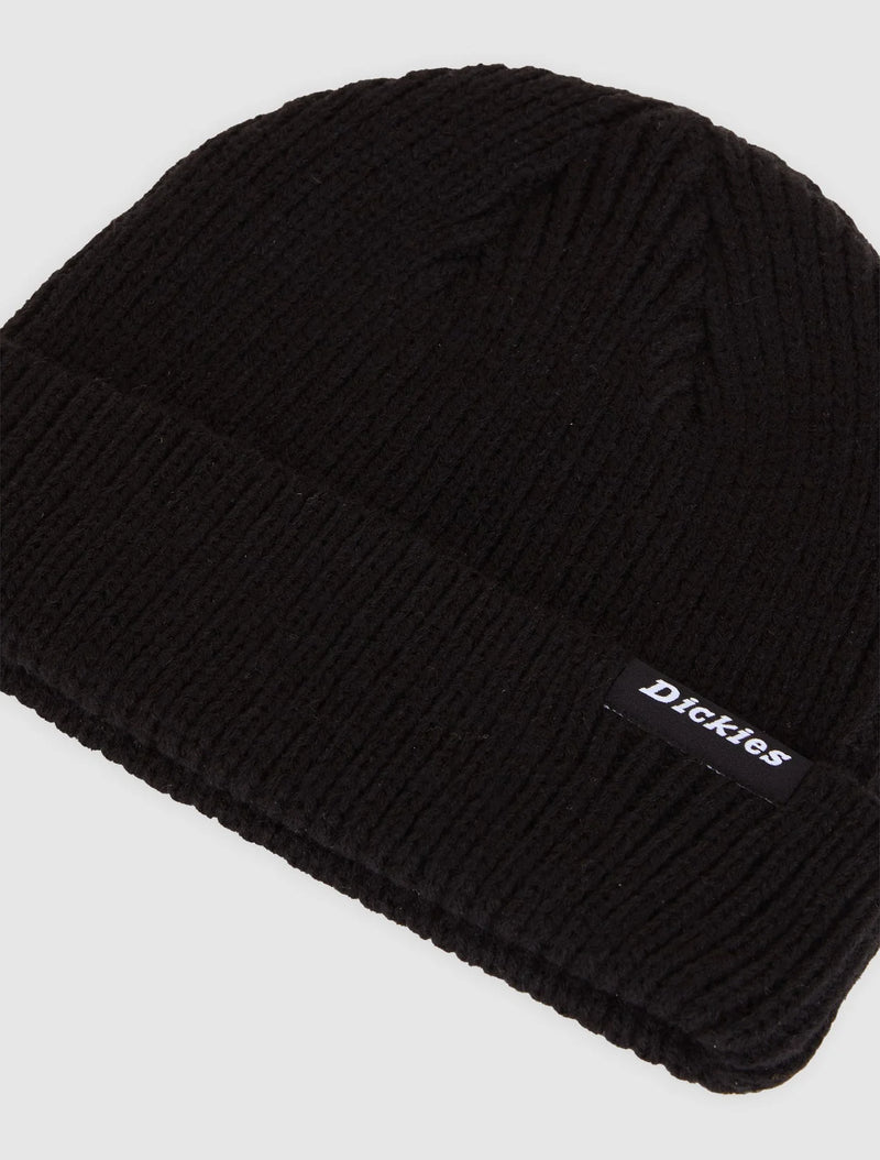 Load image into Gallery viewer, Dickies Unisex Woodworth Beanie Black DK0A4X7YBLK
