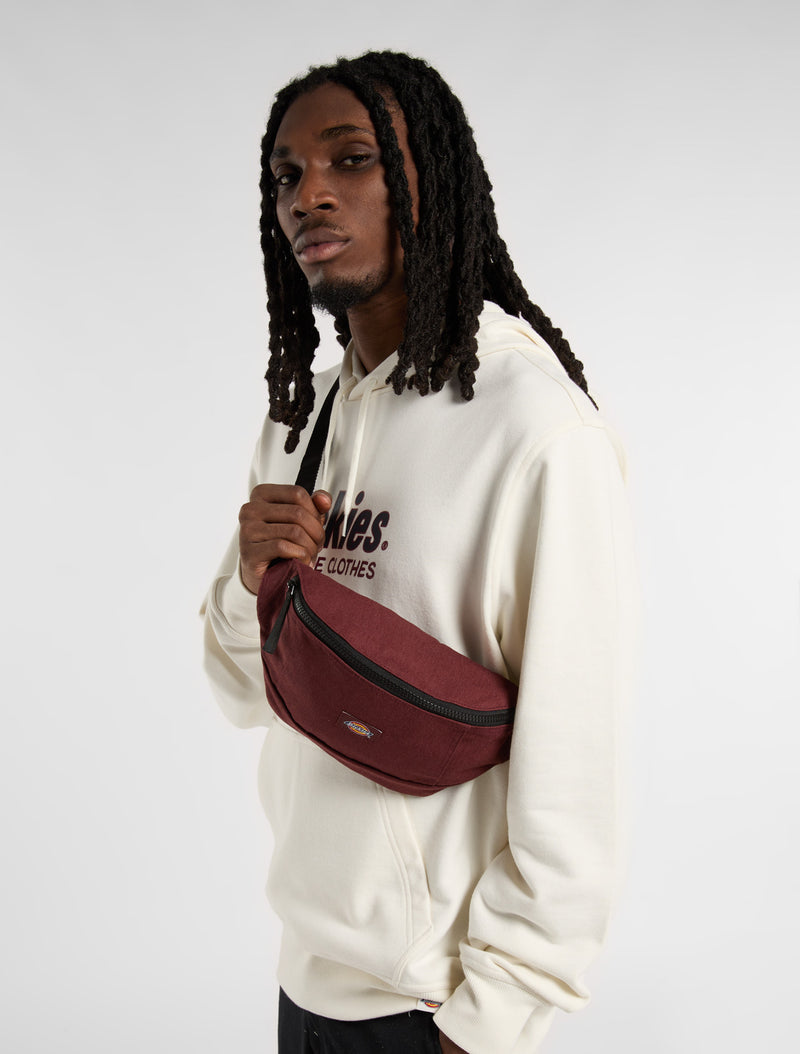 Load image into Gallery viewer, Dickies Unisex Blanchard Cross Body Bag Burgundy DK0A4X8QL16
