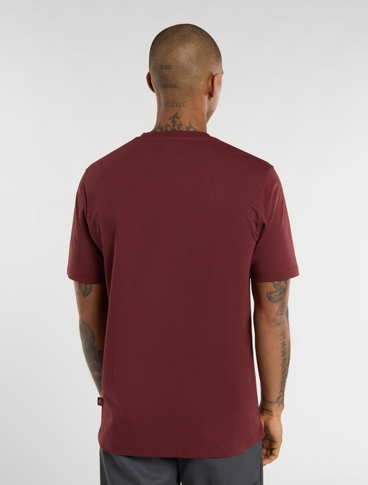 Dickies Men's Mapleton Light Weight T-shirt Burgundy DK0A4XDBL161