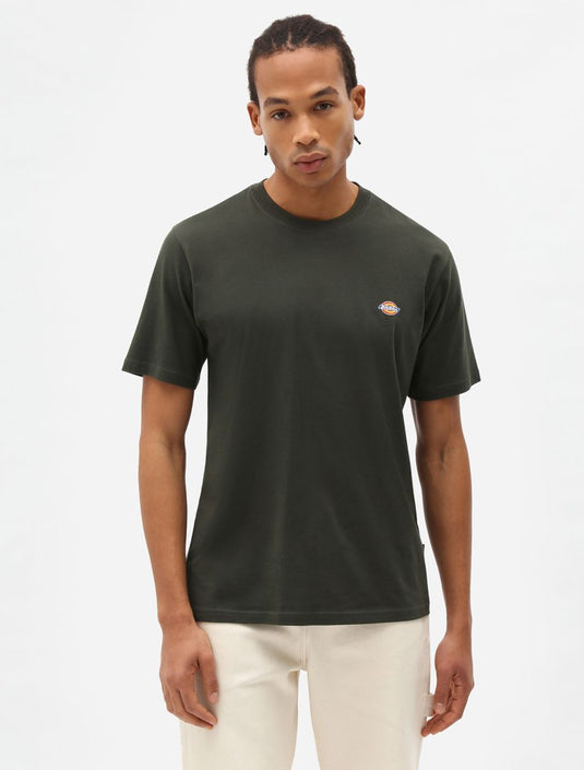 Dickies Men's Mapleton Short-Sleeve T-Shirt Olive Green DK0A4XDB0GX1
