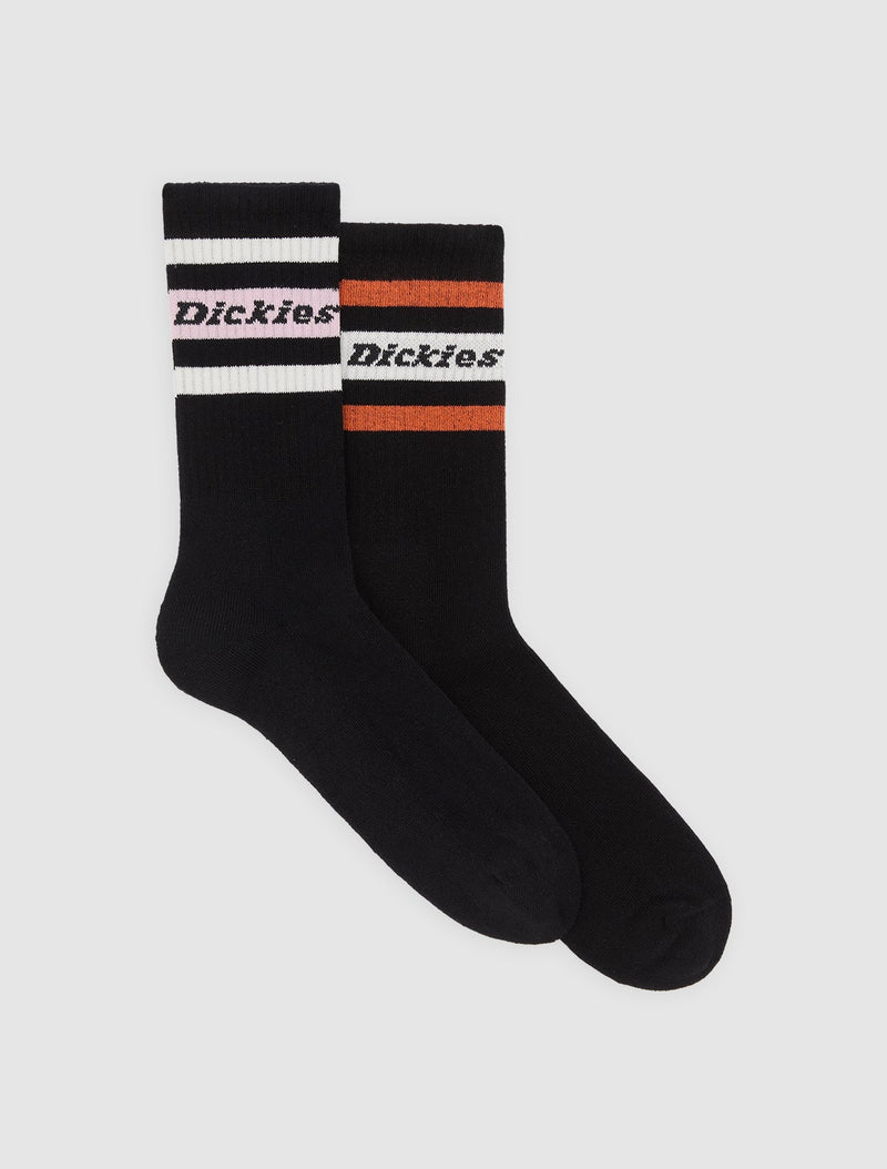 Load image into Gallery viewer, Dickies Unisex Genola Socks Black DK0A4XDKL96
