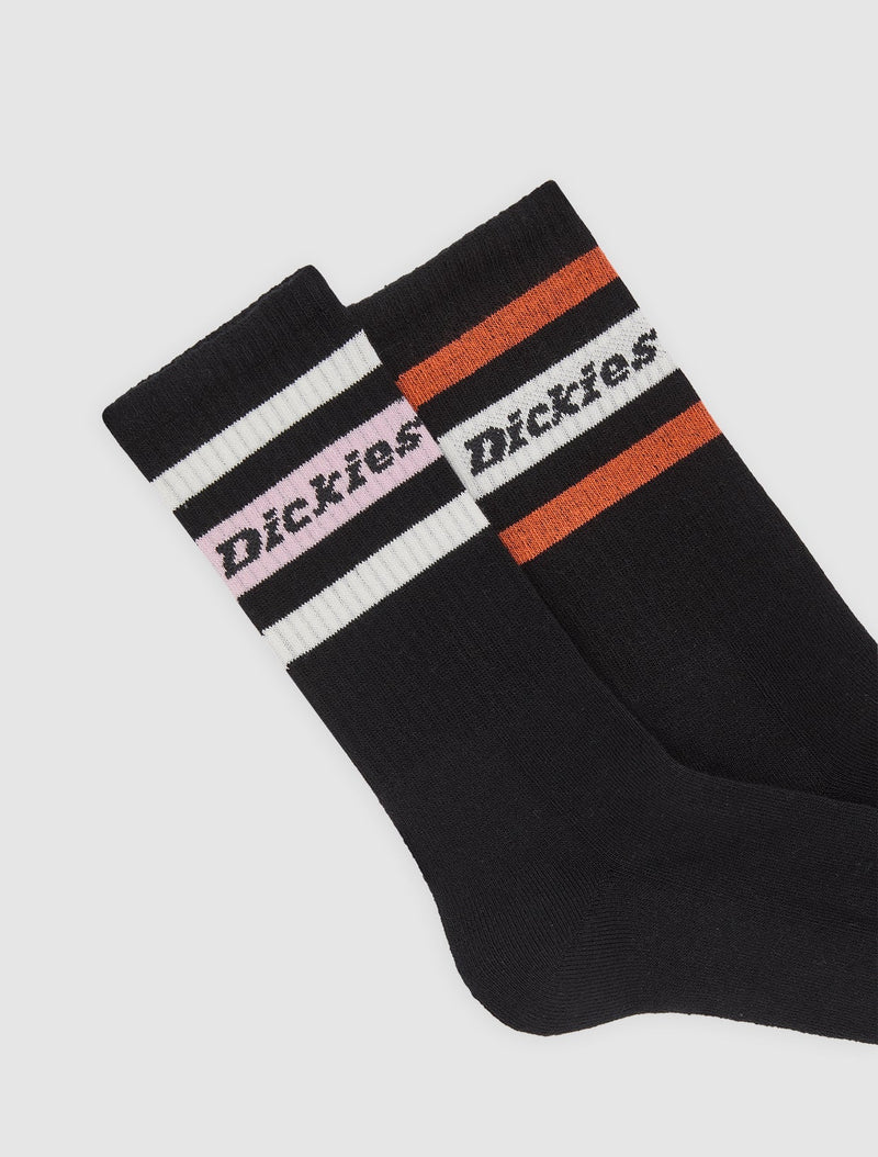 Load image into Gallery viewer, Dickies Unisex Genola Socks Black DK0A4XDKL96
