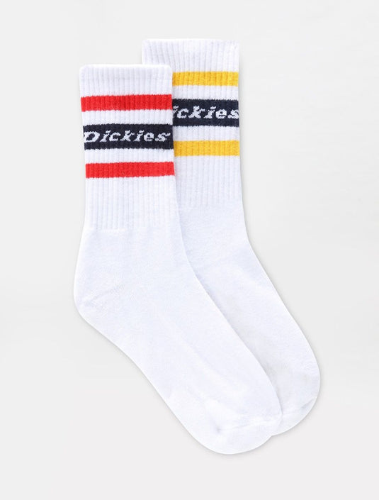 Dickies Unisex Genola (2 Pairs) Socks White DK0AXDKWHX