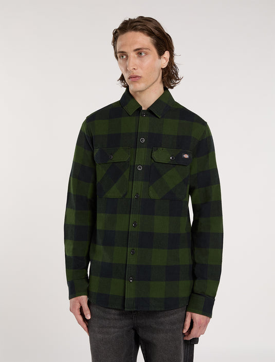 Dickies Men's Sacramento Shirt Pine DK0A4XDZPIN