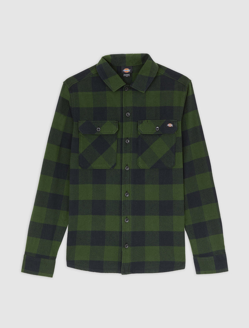 Load image into Gallery viewer, Dickies Men&#39;s Sacramento Shirt Pine DK0A4XDZPIN
