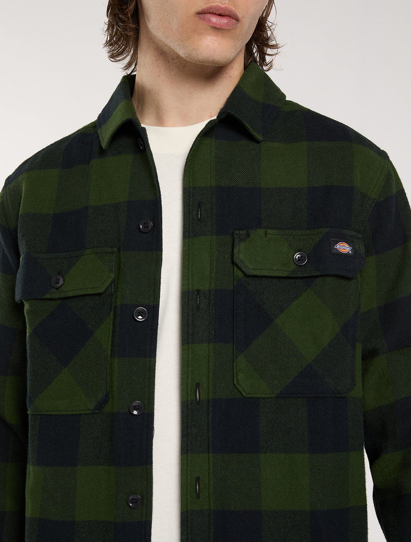 Load image into Gallery viewer, Dickies Men&#39;s Sacramento Shirt Pine DK0A4XDZPIN
