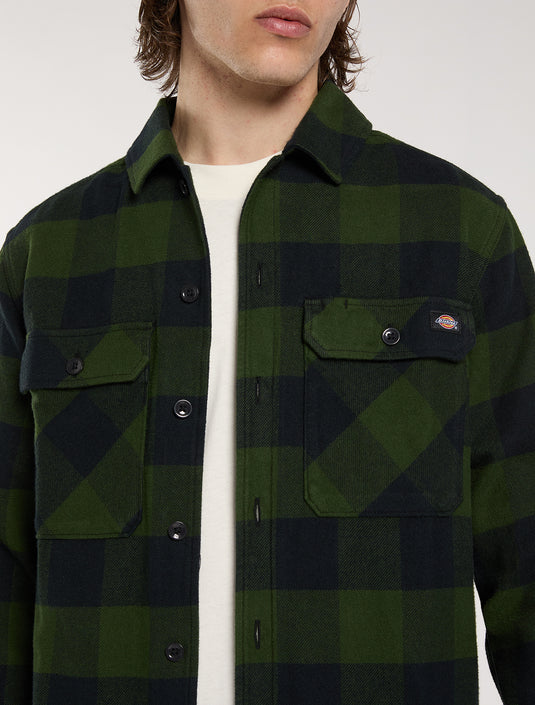 Dickies Men's Sacramento Shirt Pine DK0A4XDZPIN