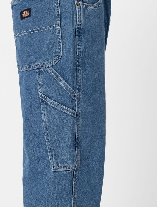 Dickies Men's Garyville Regular Tapered Carpenter Pants Classic Blue DK0A4XECCLB