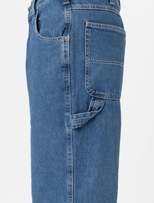 Dickies Men's Garyville Regular Tapered Carpenter Pants Classic Blue DK0A4XECCLB