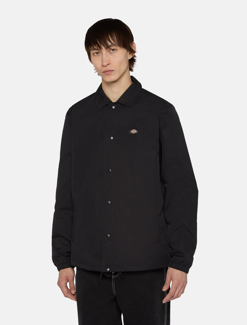 Load image into Gallery viewer, Dickies Unisex Oakport Coach Jacket Black DK0A4XEWBLK

