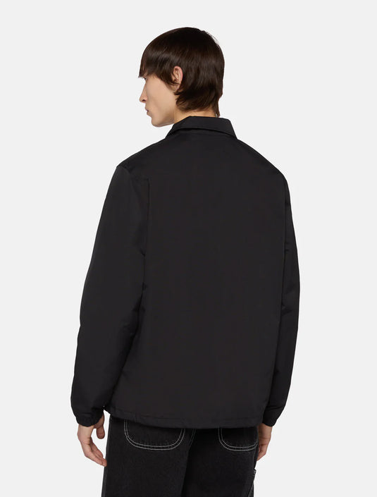Dickies Unisex Oakport Coach Jacket Black DK0A4XEWBLK