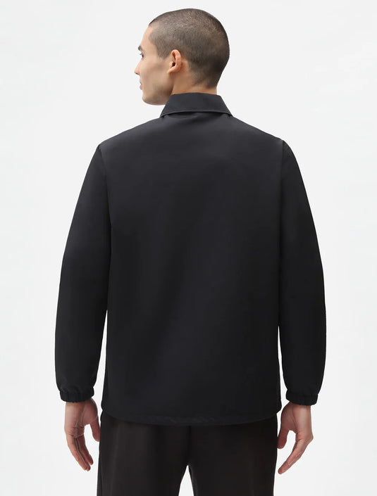 Dickies Unisex Oakport Coach Jacket Black DK0A4XEWBLK