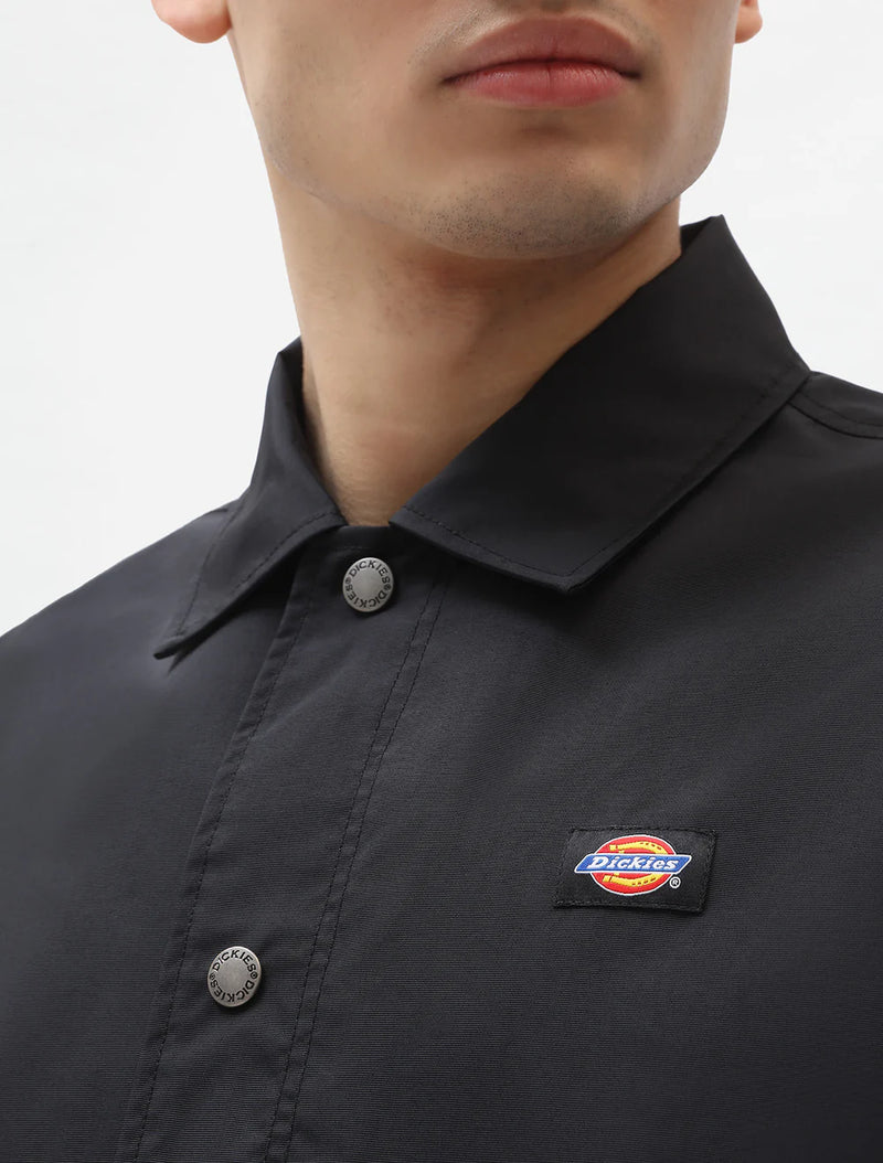 Load image into Gallery viewer, Dickies Unisex Oakport Coach Jacket Black DK0A4XEWBLK
