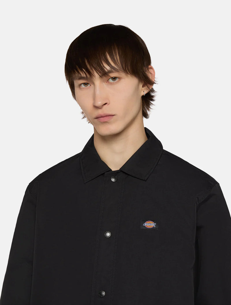 Load image into Gallery viewer, Dickies Unisex Oakport Coach Jacket Black DK0A4XEWBLK
