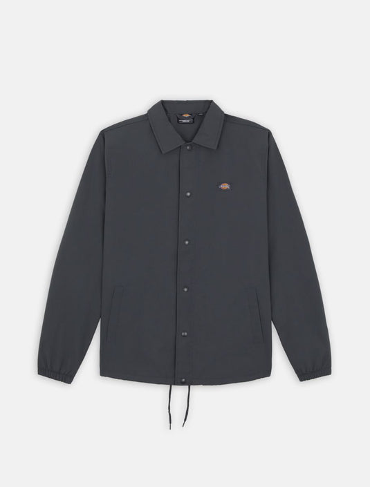 Dickies Men's Oakport Coach Jacket Charcoal Grey DK0A4XEWCH01