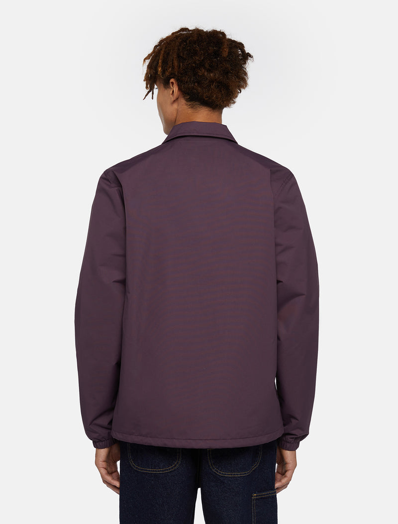Load image into Gallery viewer, Dickies Men&#39;s Oakport Coach Jacket Plum DK0A4XEWJ561
