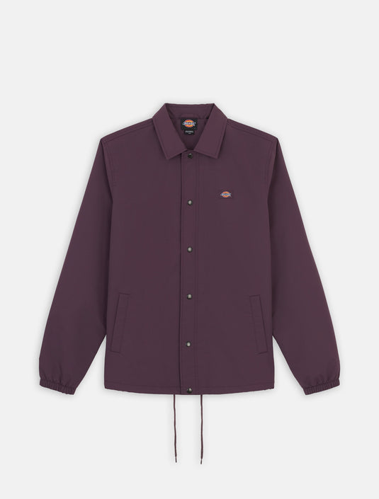 Dickies Men's Oakport Coach Jacket Plum DK0A4XEWJ561
