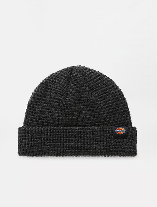 Dickies Unisex Woodworth Waffle Cap Black DK0A4XFDBLK