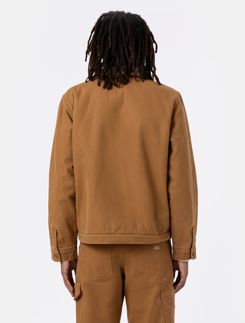 Load image into Gallery viewer, Dickies Duck Canvas Deck Jacket Stone Washed Brown Duck DK0A4XFYC411
