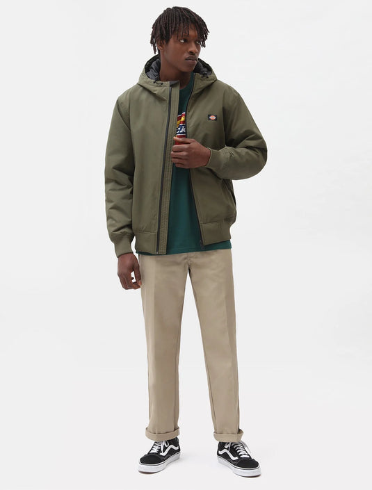 Dickies Men's New Sarpy Jacket Military Green DK0A4XG8MGR