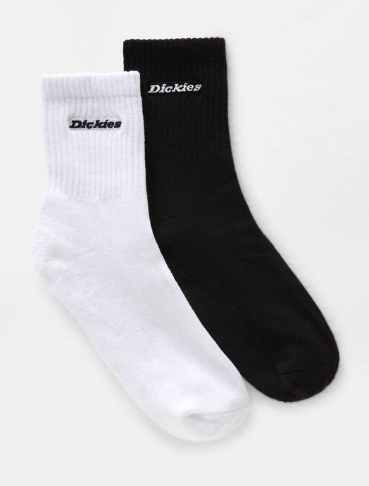 Dickies Unisex New Carlyss Socks Black/White DK0A4XJYBLW