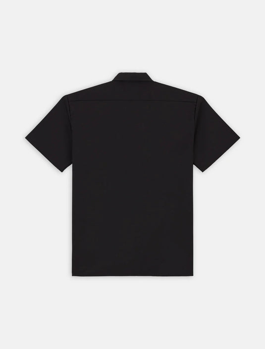 Dickies Men's Short Sleeve Work Shirt Black DK0A4XK7BLK