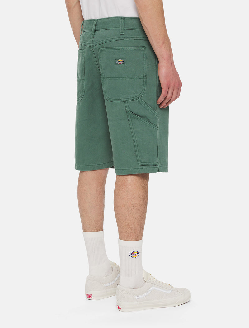 Load image into Gallery viewer, Dickies Men&#39;s Duck Canvas Straight Fit Shorts Forest DK0A4XNGH691
