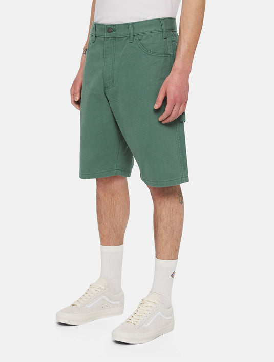 Dickies Men's Duck Canvas Straight Fit Shorts Forest DK0A4XNGH691