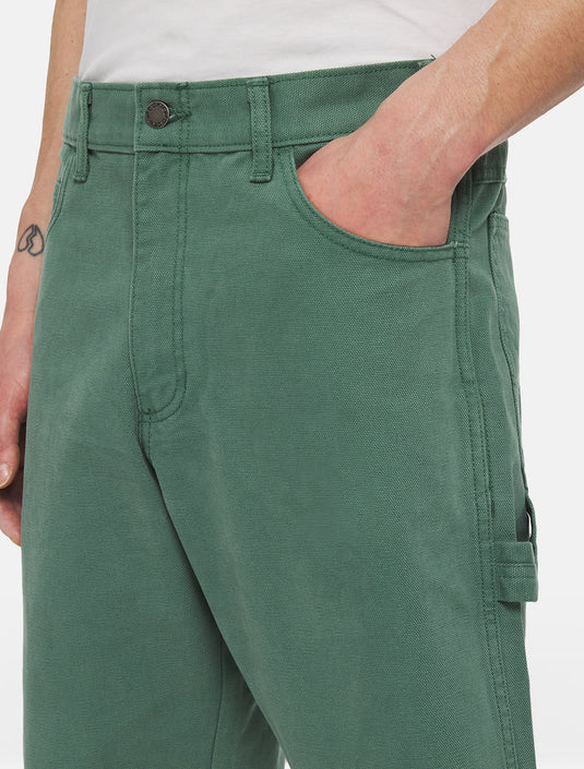 Dickies Men's Duck Canvas Straight Fit Shorts Forest DK0A4XNGH691