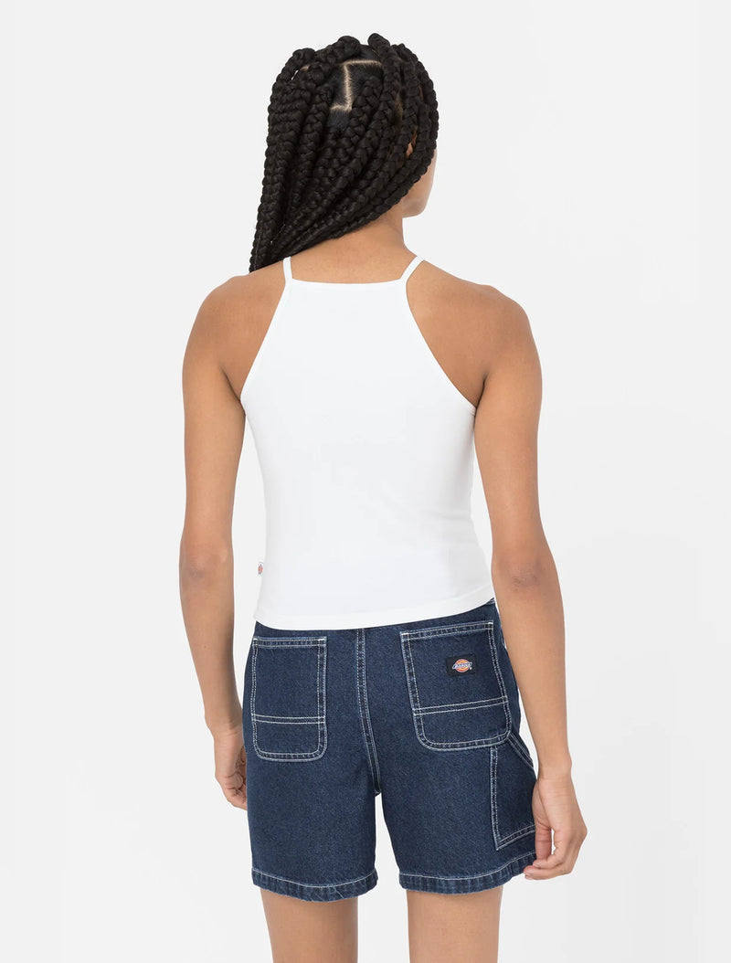 Load image into Gallery viewer, Dickies Women's Chain Lake Vest Tank Top White DK0A4XNPWHX1
