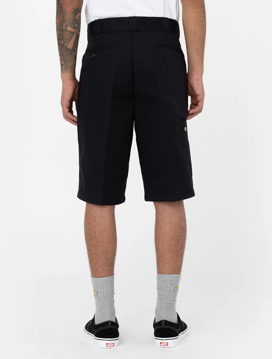 Dickies Men's 13 INCH Multi Pocket Work Short Black DK0A4X0ZBLK