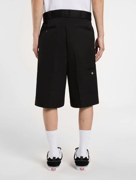 Dickies Men's 13 INCH Multi Pocket Work Short Black DK0A4X0ZBLK