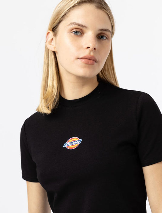 Dickies Women's Maple Valley Short Sleeve T-Shirt Black DK0A4XPOBLK1