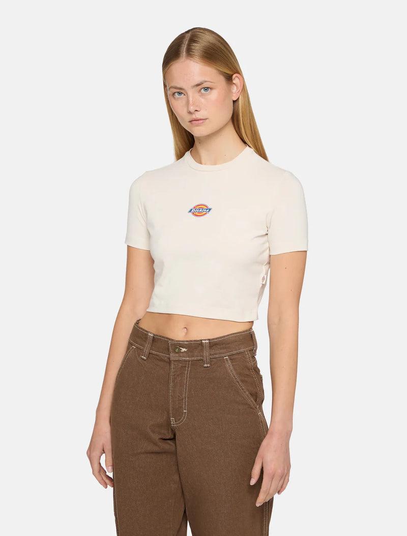 Load image into Gallery viewer, Dickies Women's Maple Valley T-Shirt White Cap Grey DK0A4XPOF901
