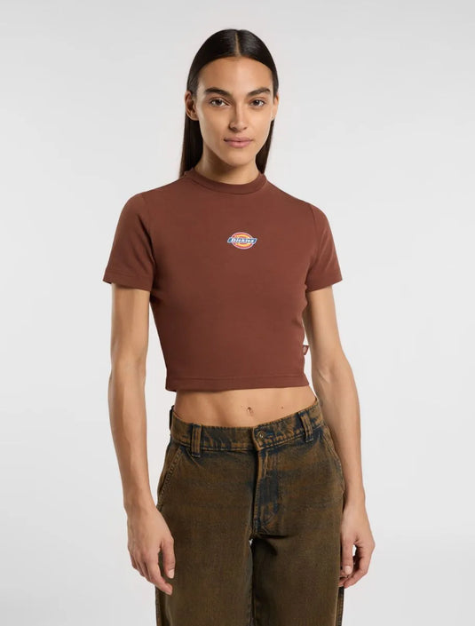 Dickies Women's Maple Valley T-Shirt Brown DK0A4XPOK471